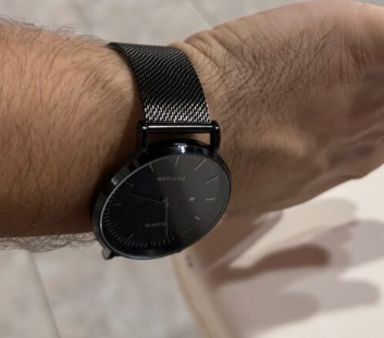 VLANC Noir Mesh no pulso