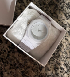 Detalhe VLANC Phantom Chromo Branco na caixa