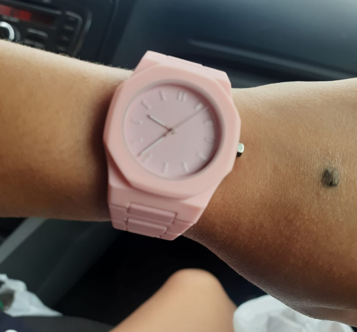 VLANC Phantom Chromo Rosa no pulso