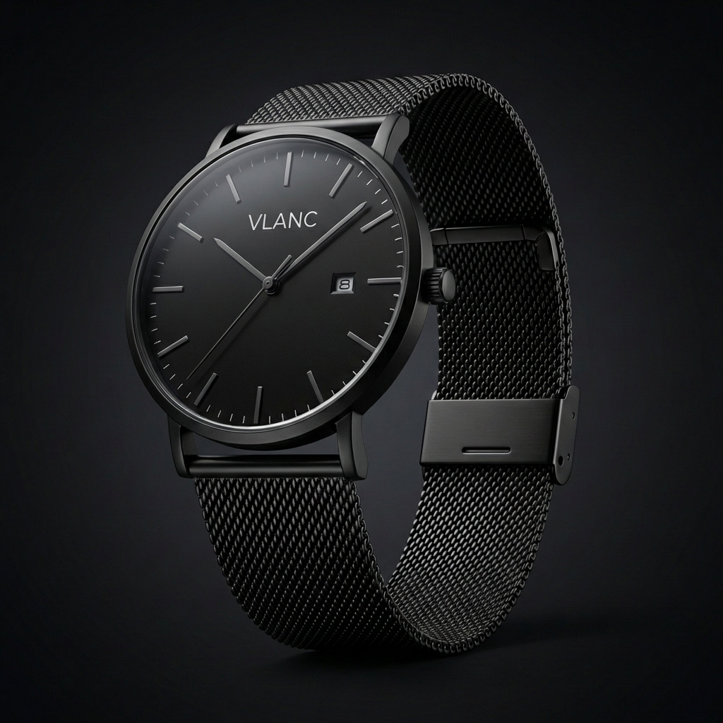 Relógio VLANC Noir Mesh